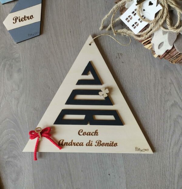 Logo personalizzato coach 30cm