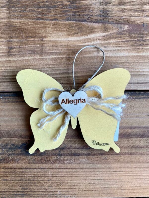 Farfalla 10cm personalizzabile Pattycrea