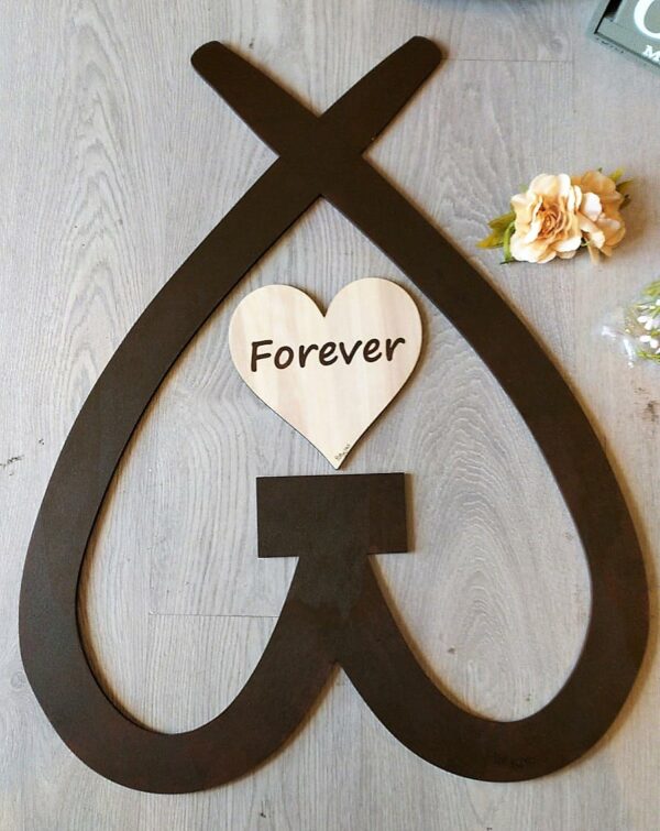 Quadro legno personalizzato H.80cm 3257