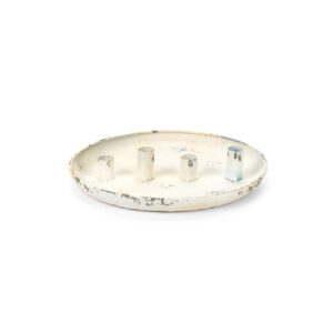Portacandela metallo h 4 27 cm Nuvole di Stoffa hr221203