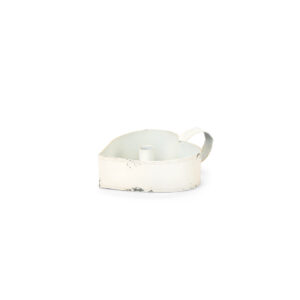 Portacandela metallo h 6,5 19 14,5 cm Nuvole di Stoffa hr221207