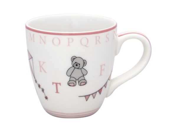 Tazza in porcellana per bambini Charlie rosa Greengate  saldi