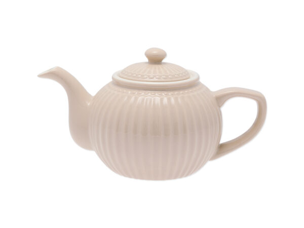 Teiera porcellana Alice fondente cremoso Greengate