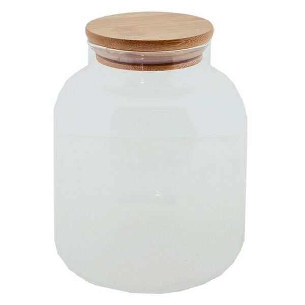 Barattolo Di Stoccaggio 1200 Ml Vetro Vaso Di Stoccaggio Clayre & Eef