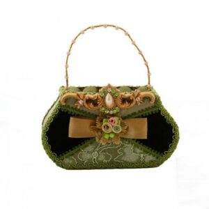 Borsetta panelli verde 12x16