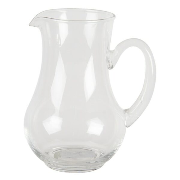 Brocca Decorativa 1000 Ml Trasparente Vetro Caraffa Clayre