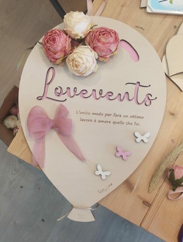 Palloncino con logo 30cm Pattycrea
