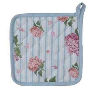 Presina 20x20 Cm Bianco Rosa Cotone Ortensia Clayre & Eef