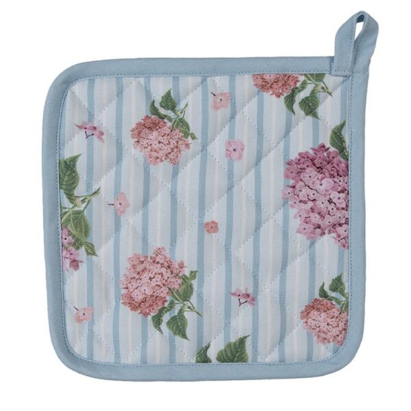 Presina 20x20 Cm Bianco Rosa Cotone Ortensia Clayre & Eef