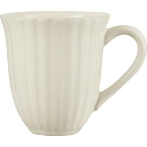 Tazza con scanalature Mynte Crema Al Burro Ib Laursen