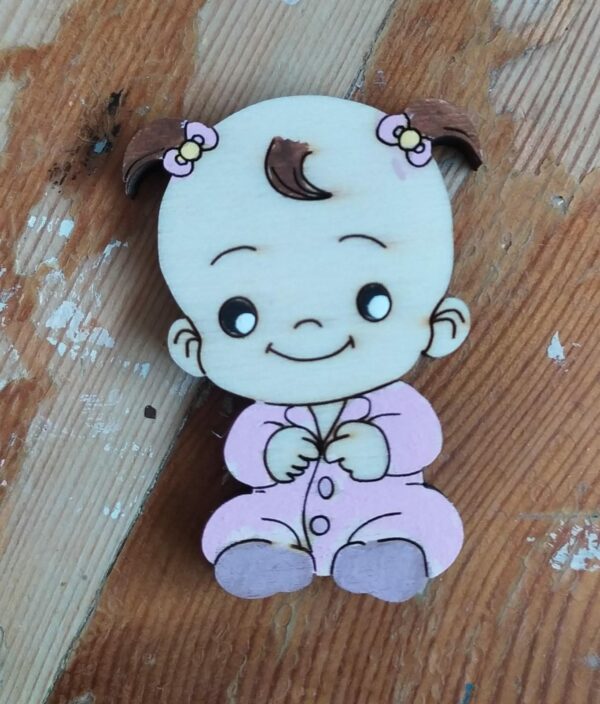 Bimba dipinta a mano 5cm cod4051