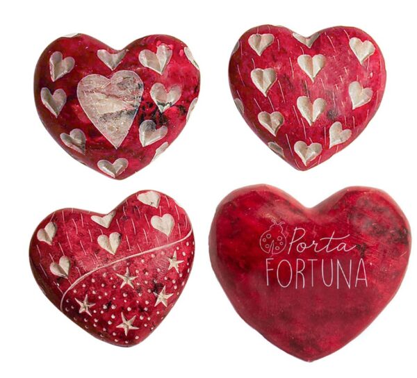 Cuore p.saponaria Porta fortuna