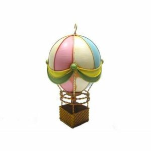 Mongolfiera metallo 23cm