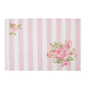 Tovaglietta Americana rosa 48x33cm Clayre & Eef
