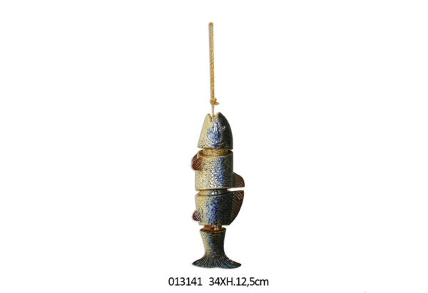 CARILLON PESCE FI COAST 34X9XH12,5CM