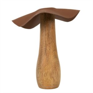 Decorazione Fungo Marrone Ø 13x16 cm Clayre