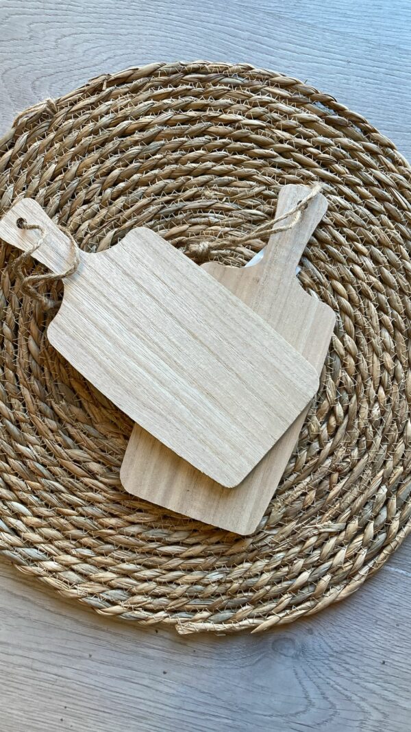 Tagliere legno 30x14cm pattycrea