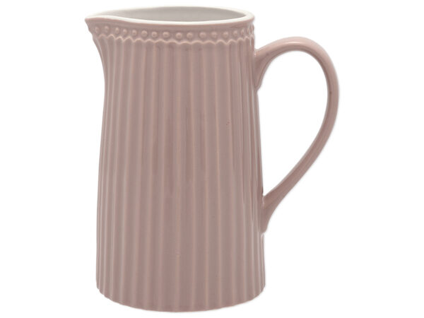 Brocca porcellana Alice marrone nocciola 1L Greengate