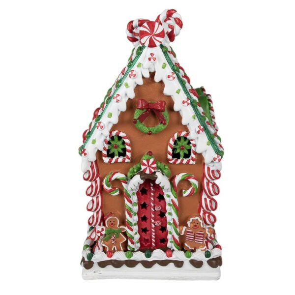 Casa di pan di zenzero 20x20x37 cm Marrone Clayre