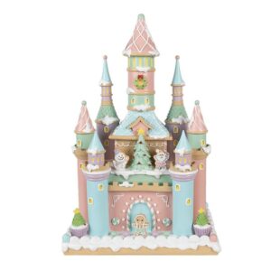 Decorazione Castello 27x18x42 cm Natale Clayre