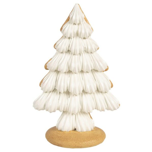Decorazione di Natalizie Albero di Natale 17x11x26 cm Beige Clayre