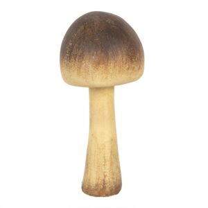 Decorazione Fungo Ø 7x16 cm Marrone Clayre