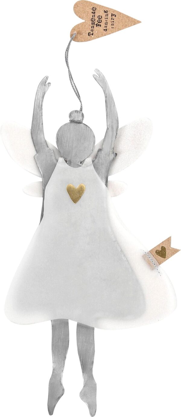 Fatina danzante cuore oro Magnus Regalo by Pattycrea