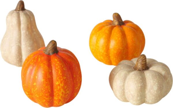 Set 4 decorazioni Pumpky Magnus Regalo by Pattycrea