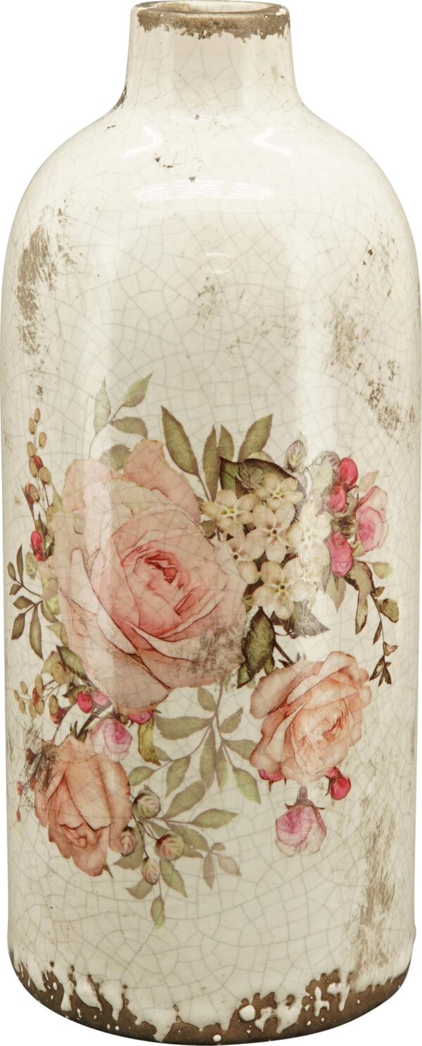 Vaso rosae 11x11x26cm Magnus Regalo by Pattycrea