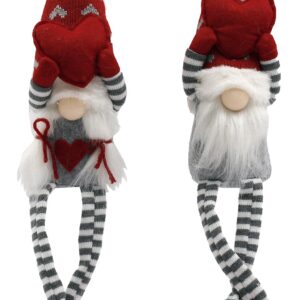 Gnometto/a  con cuore gambe ciondoline 10x8x50 Magnus Regalo Pattycrea