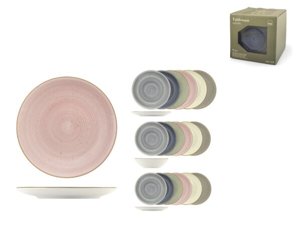 Servizio tavola 18 piatti Harper H&H Lifestyle - immagine 5