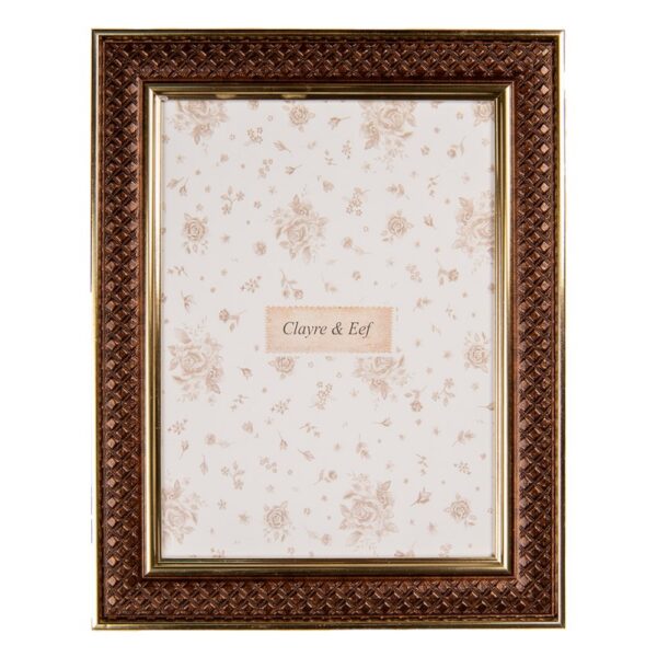 Cornice foto marrone 20x2x25 cm 15x20 Clayre