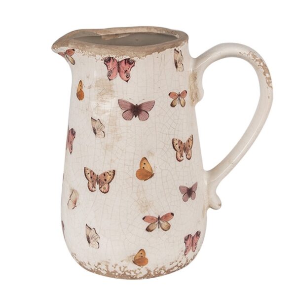 Brocca Decorativa beige  16X12X18CM Clayre & Eef