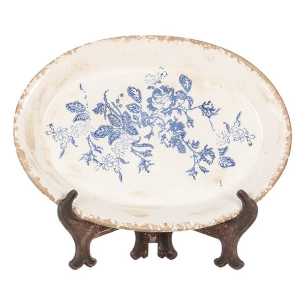 Piatto decorativo  22x22x3cm Clayre