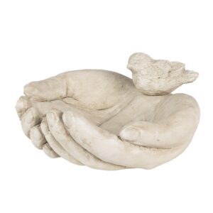 Mangiatoia per uccelli  beige 23x21x9cm Clayre