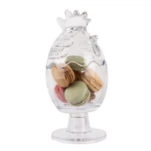 Barattolo di vetro Pollo Ø 10x22 cm Trasparente Clayre