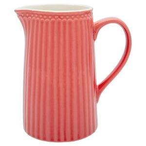 Brocca porcellana Alice corallo 1L Greengate