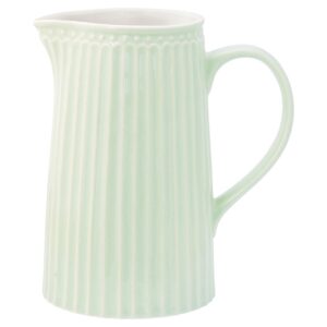 Brocca porcellana Alice verde chiaro 1L Greengate