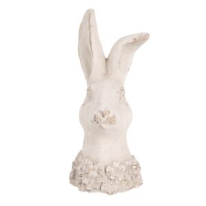 Decorativa Coniglio Beige 12x10x24 cm Clayre