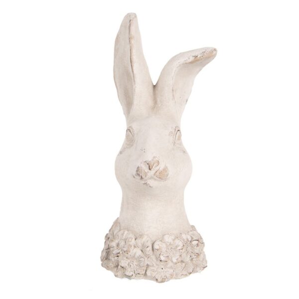 Decorativa Coniglio Beige 12x10x24 cm Clayre