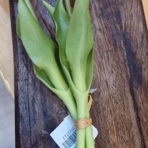 Mini bush tulipano x3 real touch rosa chiaro