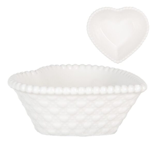 Scodella bianco 8x8x3cm 25ml clayre