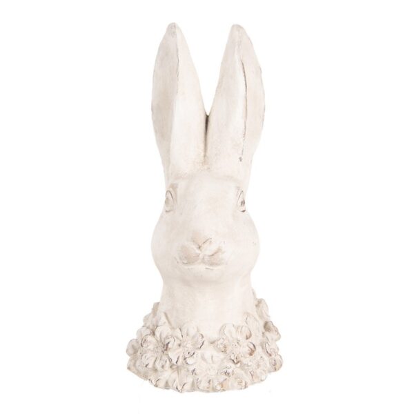 Statua Decorativa Coniglio Beige 11x11x24 cm Clayre