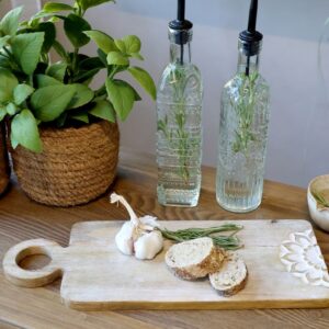 Tour Tapas Board Tagliere con intagli H1,5/L40/W15 cm natura Chic Antique