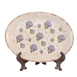 Piatto decorativo  25x18x2cm Clayre eef