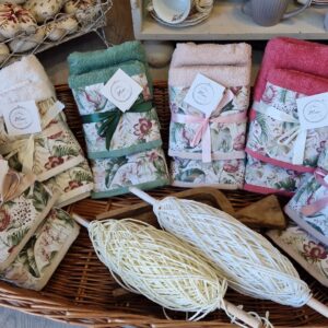 Set asciugamani spugna Zoe 1 + 1 Assortito 100% cotone Mia per Te