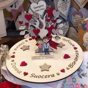 Albero della vita con cerchio personalizzabile D.30cm 3118