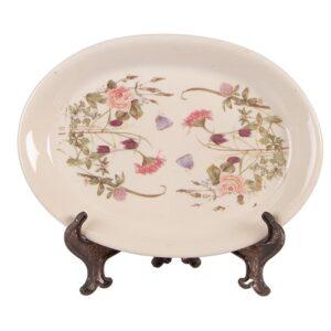 Piatto decorativo 25x18x2cm Clayre eef