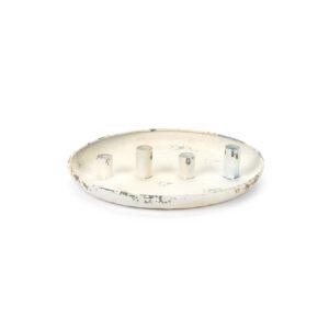 Portacandela metallo h 4 27 cm Nuvole di Stoffa hr221203