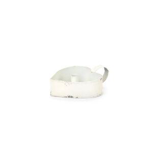 Portacandela metallo h 6,5 19 14,5 cm Nuvole di Stoffa hr221207